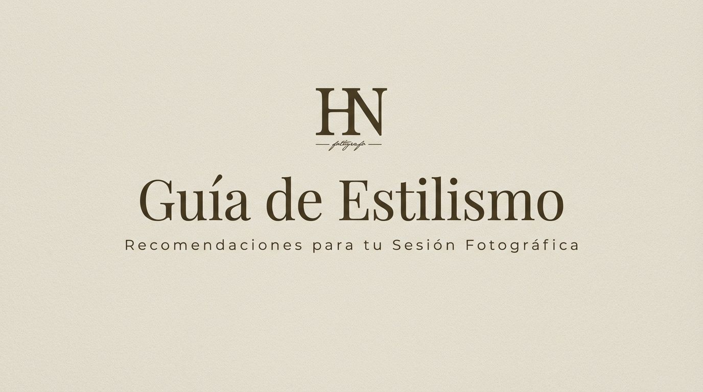 guia estilismo sesiones fotos